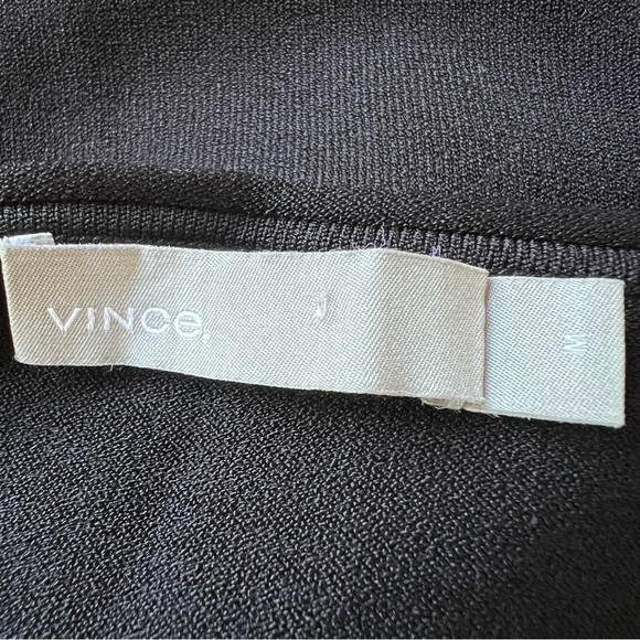 Vince Sleeveless Midi Dress/Solid Black 26121 - Picture 7 of 7